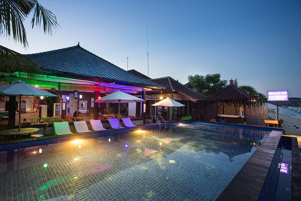 Linda Beach Hotel Lembongan Buitenkant foto